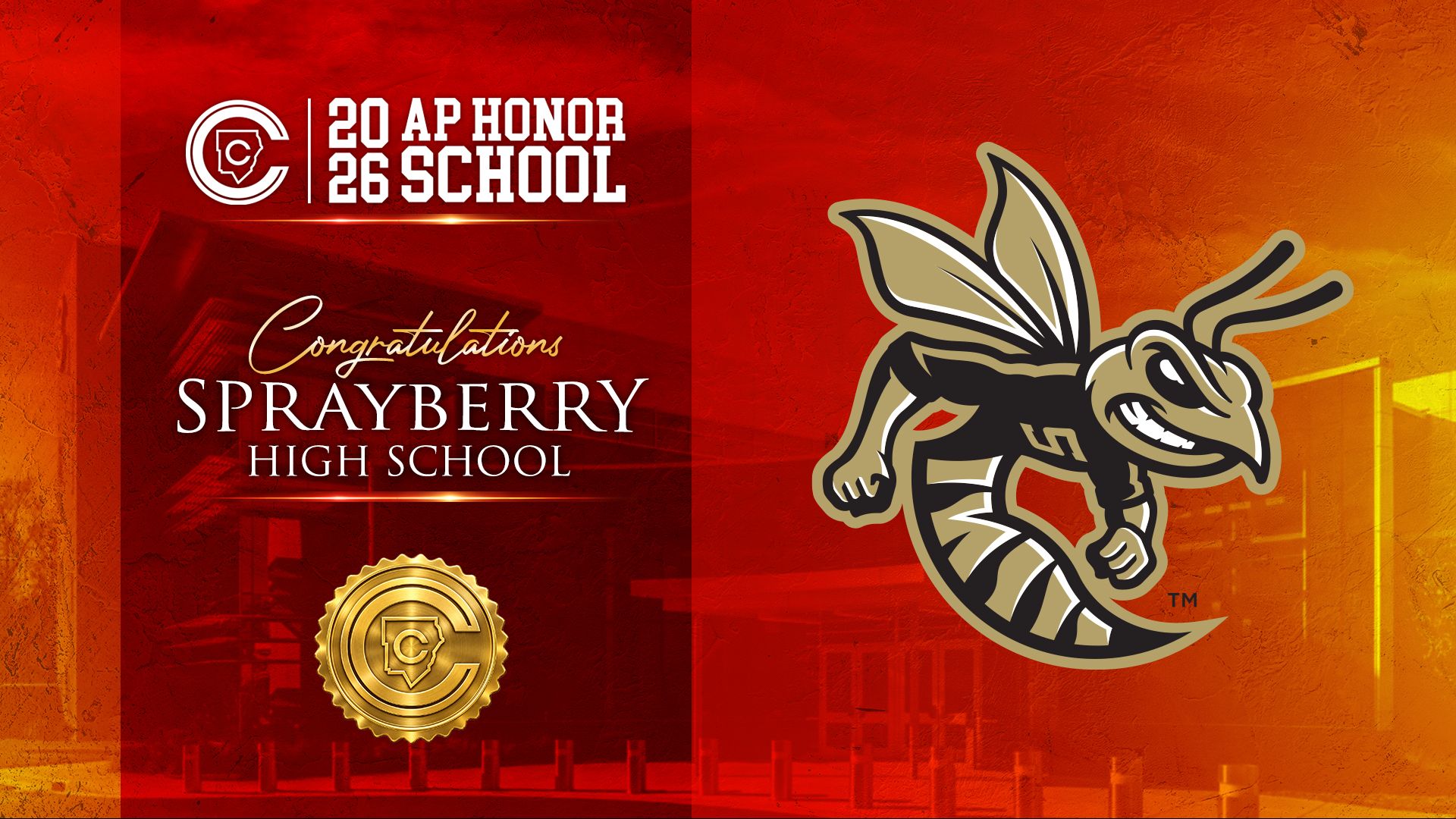 Academic Excellence! Sprayberry Named 2026 AP Honor School