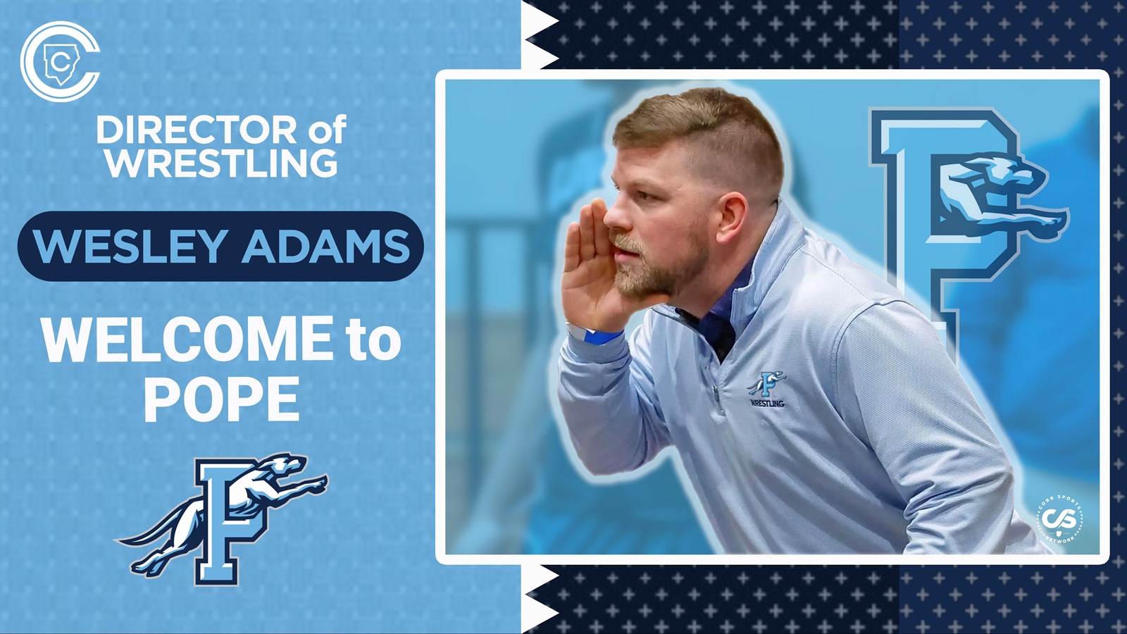 Pope Wrestling Welcomes New Program Director