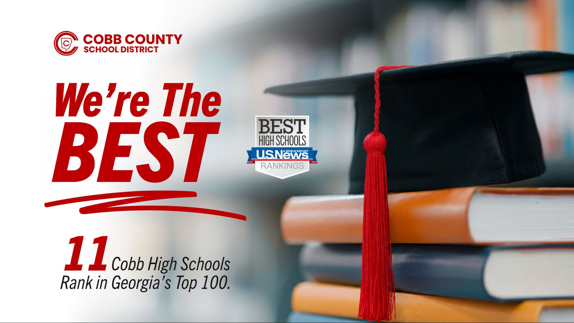 U.S. News and World Report Ranks Cobb High Schools Among Best in Georgia