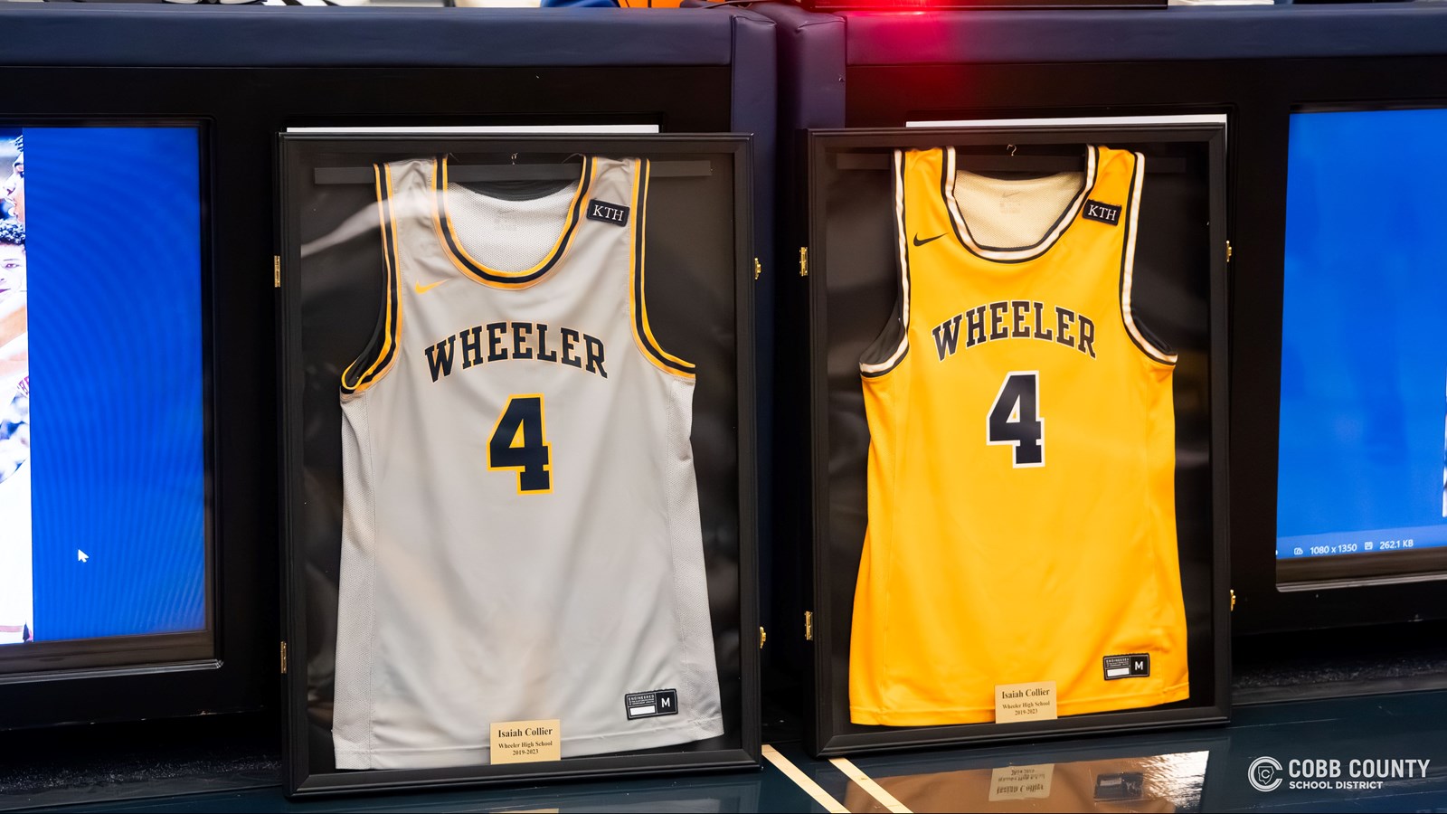 Isaiah Collier's Number Retired by Wheeler Basketball